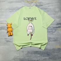 おしゃれに絶大な人気の ロエベコピーブランド 2色可選 デザイン性の高い 半袖Tシャツ 2026春夏 プリント 着心地満点