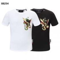 フィリッププレインスーパーコピー 半袖Tシャツ 2色可選 カジュアル オリジナル 2026春夏 自分らしいスタイリング