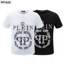 半袖Tシャツ サイズ豊富 気軽にカジュアルに使える 2色可選 フィリッププレインコピー ブランド 柔らかい手触り 2026春夏