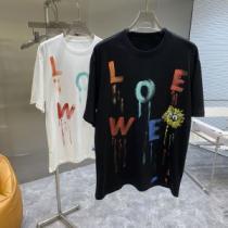2026春夏 ラックスした雰囲気 高品質 人気 半袖Tシャツ 2色可選 優しいフィット感 ロエベブランドコピー