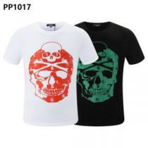 セール中 柔らかい手触り 半袖Tシャツ 2026春夏 オリジナル 2色可選 フィリッププレインスーパーコピー