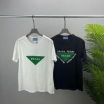 2026春夏 プラダブランドコピー 長く愛用できる 着回し度抜群 半袖Tシャツ 縦には伸びにくい 2色可選