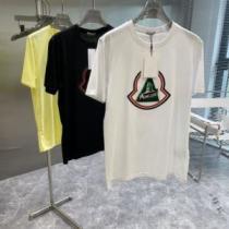 上品上質 モンクレール偽物ブランド 3色可選 吸汗性に優れ 2026春夏 半袖Tシャツ カッコいい印象を付ける
