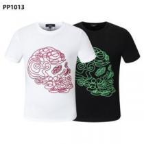 収縮性のある 半袖Tシャツ デザイン性の高い フィリッププレインスーパーコピー 2色可選 人気販売中 2026春夏