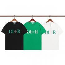 気軽にカジュアルに使える 2026春夏 半袖Tシャツ ディオール偽物ブランド 通気性に優れた 個性的なデザ 3色可選