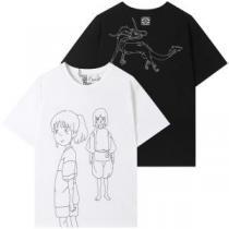 2025春夏 お洒落に魅せる クールビズ ロエベスーパーコピー 半袖Tシャツ 2色可選 優しいフィット感