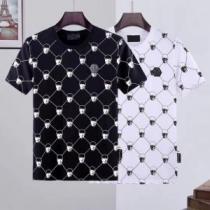 高級感ある 2色可選 半袖Tシャツ 気軽にカジュアルに使える フィリッププレインスーパーコピー 2026春夏