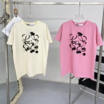 売れ筋のいい お洒落に魅せる 2026春夏 ロエベスーパーコピー 半袖Tシャツ 収縮性のある 2色可選