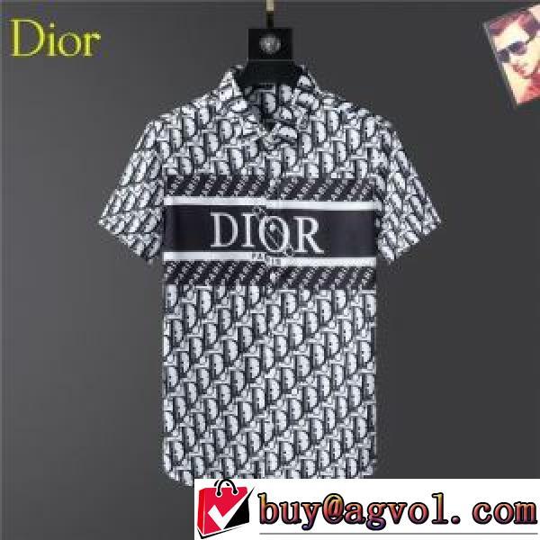 DIORスーパーコピー 半袖シャツ 売れ筋のいい 2026春夏 縦には伸びにくい カジュアル 乾きやすい 使い勝手抜群