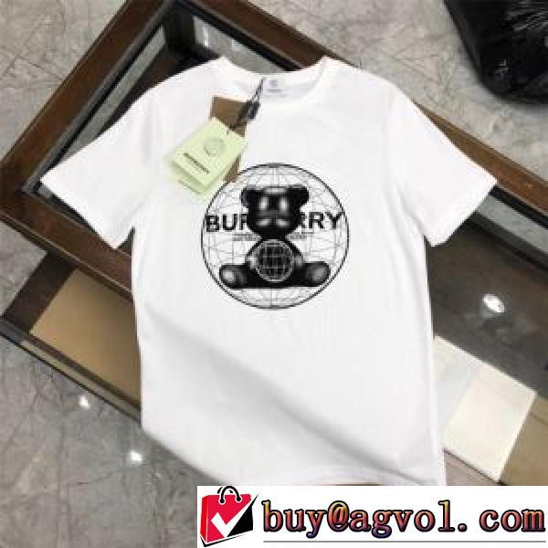 半袖Tシャツ 優しいフィット感 細身のシルエット 着回し度抜群 BURBERRYスーパーコピー 代引 2026春夏 定番のアイテム 3色可選
