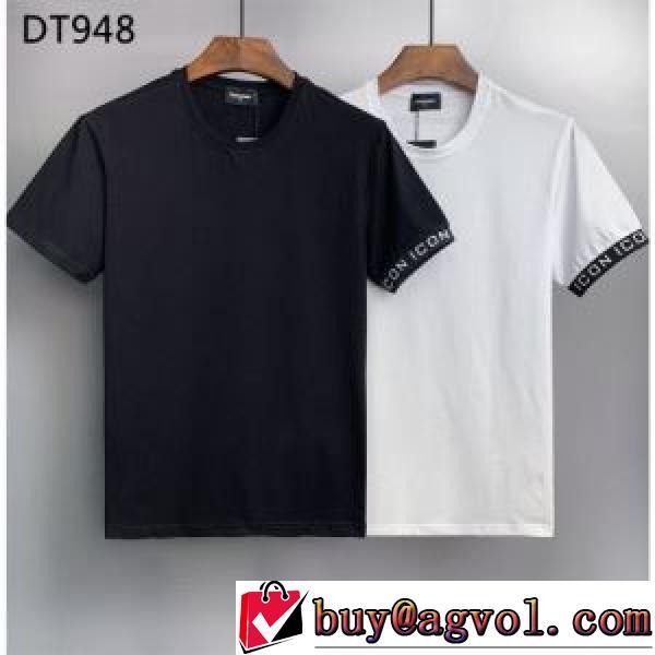 完成度の高い逸品 DSQUARED2ブランドスーパーコピー 2色可選 Tシャツ 2026春夏 シンプル 体の運動機能を助け