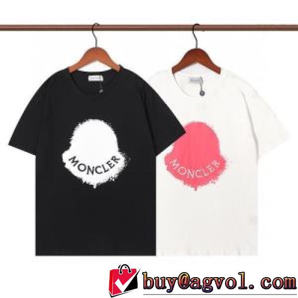 半袖Tシャツ 2026春夏 耐久性に優れ 2色可選 MONCLERブランド 偽物 通販 細身のシルエット