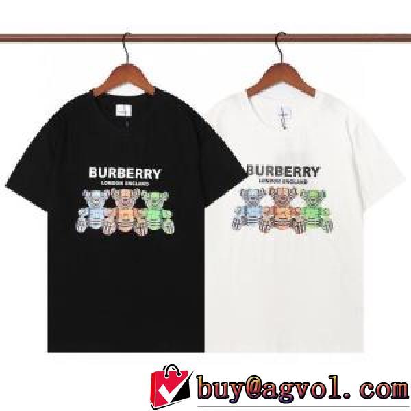 ラックスした雰囲気 2026春夏 カラーラインナップ 2色可選 バーバリーブランド 偽物 通販 半袖Tシャツ
