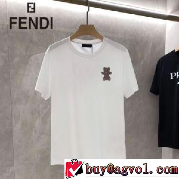 2026春夏 クールビズ 2色可選 Tシャツ 肌に馴染みやすい フェンディコピー 流通限定モデル スタイリッシュな印象