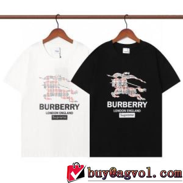 オリジナル 通気性に優れた バーバリースーパーコピー 激安 2色可選 Tシャツ 2026春夏