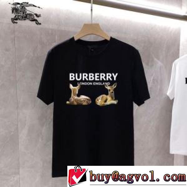 高級感を備えている 半袖Tシャツ 2色可選 バーバリースーパーコピー 代引 2026春夏 デザイン性の高い 男女兼用