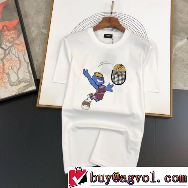 カッコいい印象を付ける フェンディブランド 偽物 通販 Tシャツ 4色可選 しわになりにくい 極上の着心地 2026春夏