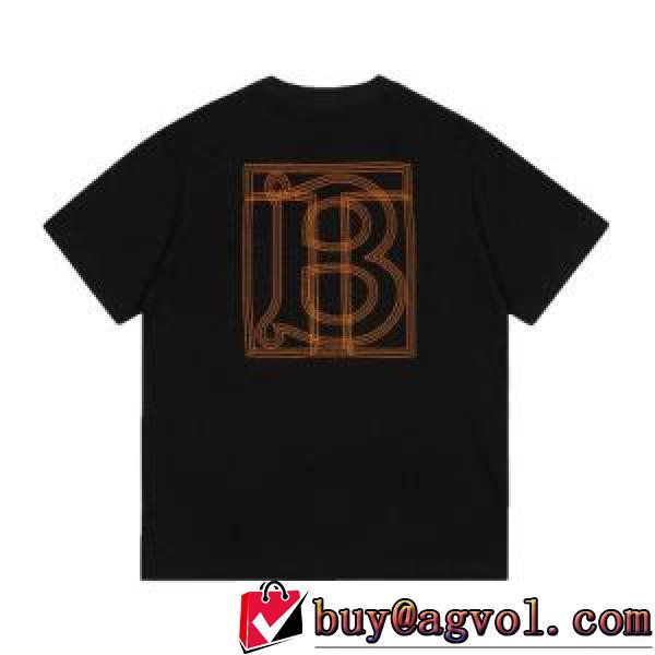 半袖Tシャツ 3色可選 BURBERRYブランド コピー 一番人気の新作はこれ オリジナル 2026春夏 クールビズ 縦には伸びにくい