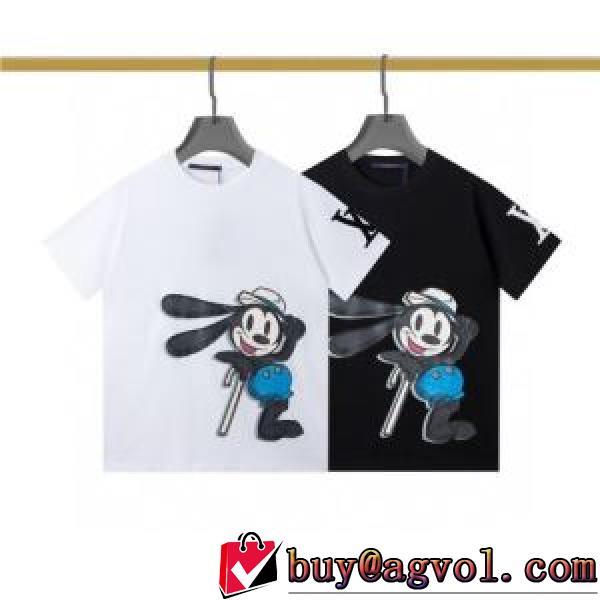 スタイリッシュ 半袖Tシャツ 人気販売中 2色可選 ルイ ヴィトンブランドスーパーコピー 着回し度抜群 2026春夏