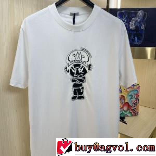 落ち着いた感覚 モンクレールコピーブランド 優しいフィット感 半袖Tシャツ 2026春夏 レジャー 2色可選