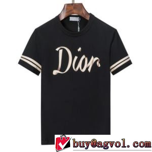 ラックスした雰囲気 DIORスーパーコピー 激安 2026春夏 半袖Tシャツ 2色可選 カジュアル 人気販売中 オリジナル