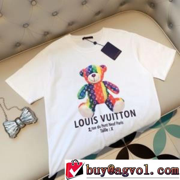 カッコいい印象を付ける LOUIS VUITTON偽物ブランド 2026春夏 半袖Tシャツ 2色可選 風合いが出る オリジナル