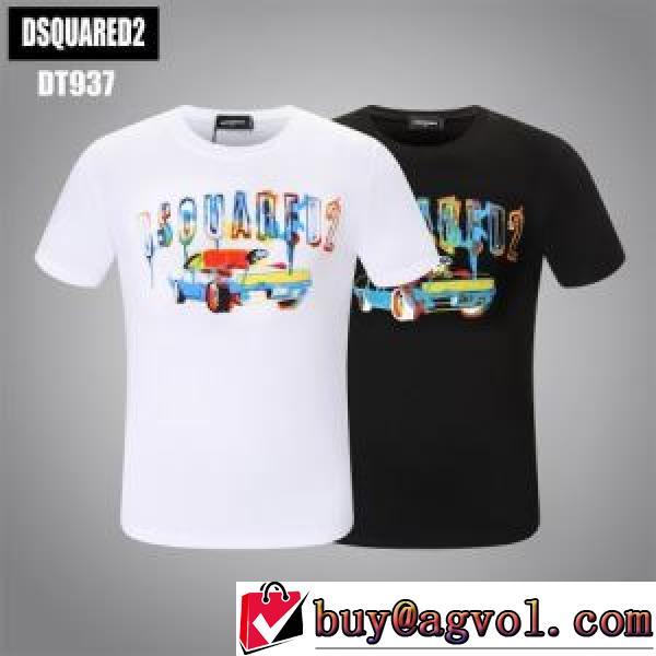 インナー カットソー 消臭抗菌効果がある DSQUARED2コピー ブランド 2色可選 2026春夏 半袖Tシャツ 最安値に挑戦