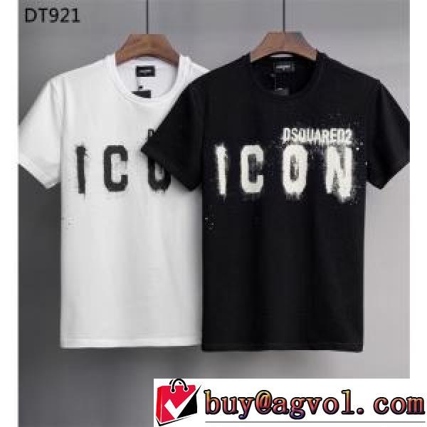 2025春夏 シンプル 2色可選 半袖Tシャツ 希少価値大！DSQUARED2コピーブランド 優しいフィット感