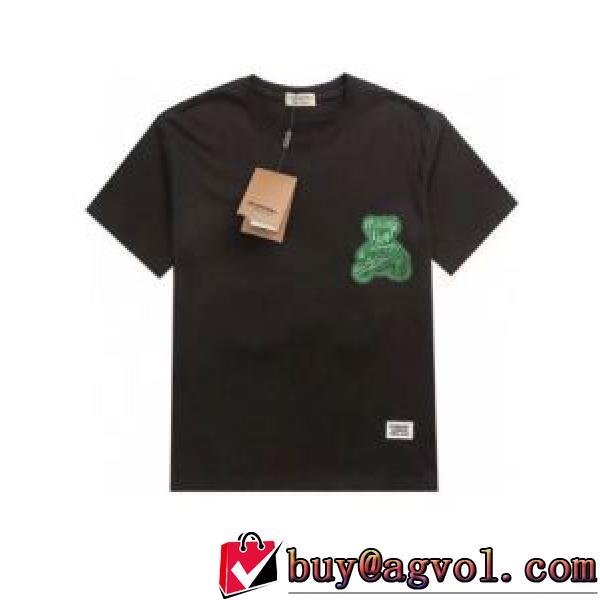 2026春夏 ラウンドネック 使い勝手抜群 半袖Tシャツ 2色可選 BURBERRYブランドスーパーコピー 今買い◎得 スタイリッシュな印象
