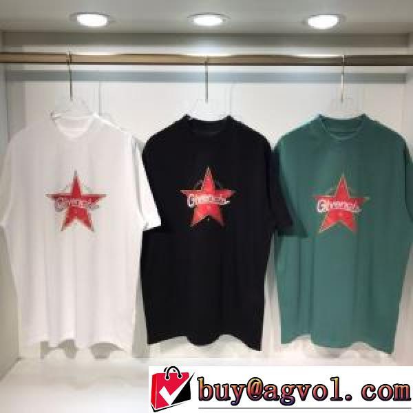 肌に馴染みやすい 個性的なデザ 2026春夏 GIVENCHYコピー ブランド 3色可選 カジュアル 半袖Tシャツ