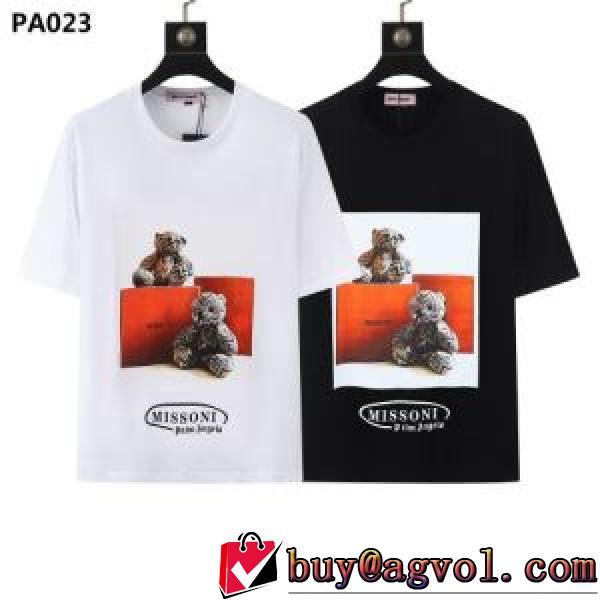 Palm Angels ブランド コピー 2026春夏 半袖Tシャツ 最安値に挑戦 クールビズ 縦には伸びにくい 2色可選