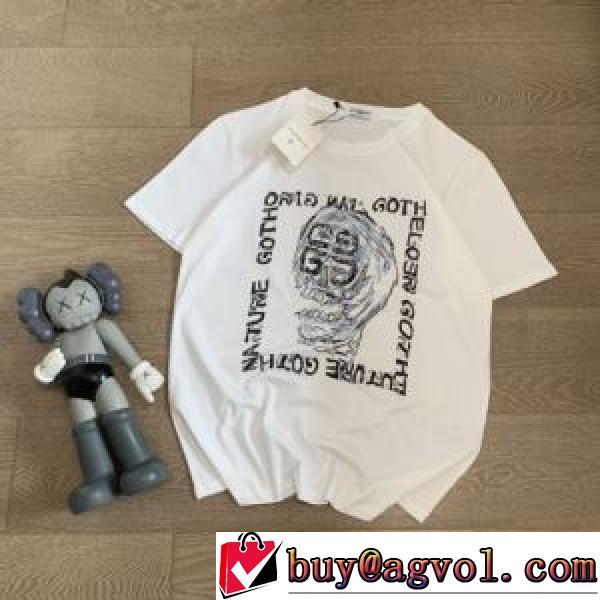 今一番HOTな新品 ジバンシィコピー 半袖Tシャツ 柔らかい手触り プリント 2026春夏 クールビズ