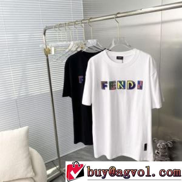 オリジナル 2026春夏 2色可選 フェンディコピーブランド 利便性に優れ クールビズ 半袖Tシャツ