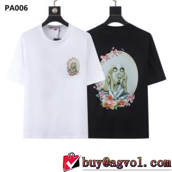 ラックスした雰囲気 Palm Angels コピーブランド 快適 2026春夏 半袖Tシャツ 海外セレブ愛用 2色可選