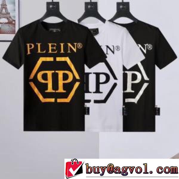 半袖Tシャツ PHILIPP PLEINスーパーコピー 2025春夏 上品に着こなせ 3色可選 タイトフィット