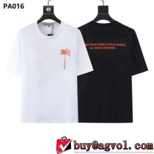 半袖Tシャツ 2色可選 コーデ 知的なムードを演出 パーム・エンジェルス ブランド コピー 2026春夏 ラウンドネック