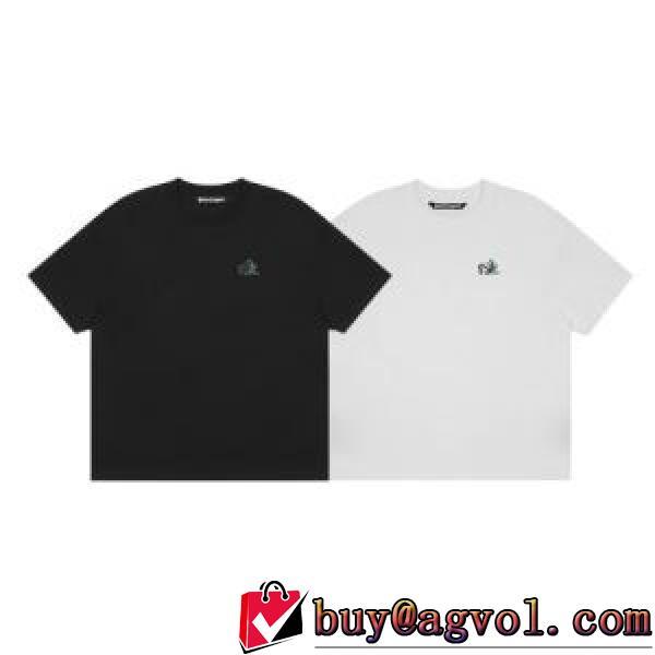 2色可選 注目のアイテム 半袖Tシャツ 2025春夏 パーム・エンジェルス ブランドスーパーコピー 快適な着心地 シンプル