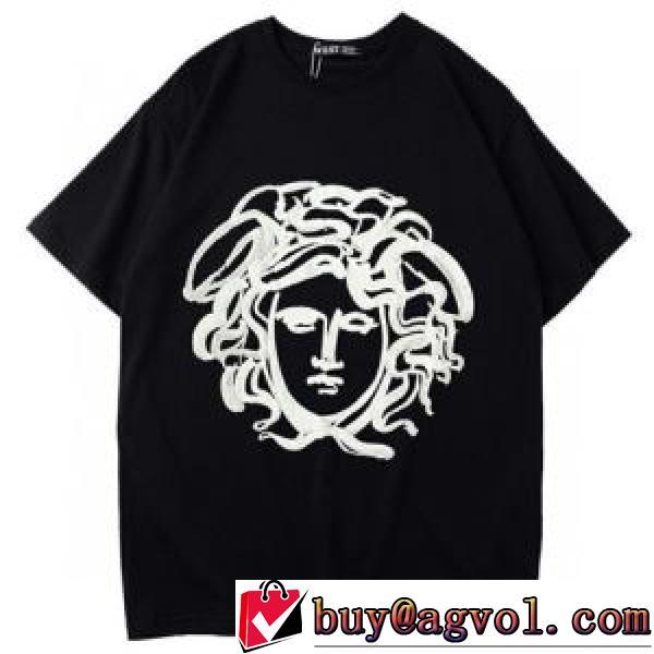 カジュアル 2026春夏 通気性に優れた 半袖Tシャツ 2色可選 VERSACEブランドコピー 今一番HOTな新品
