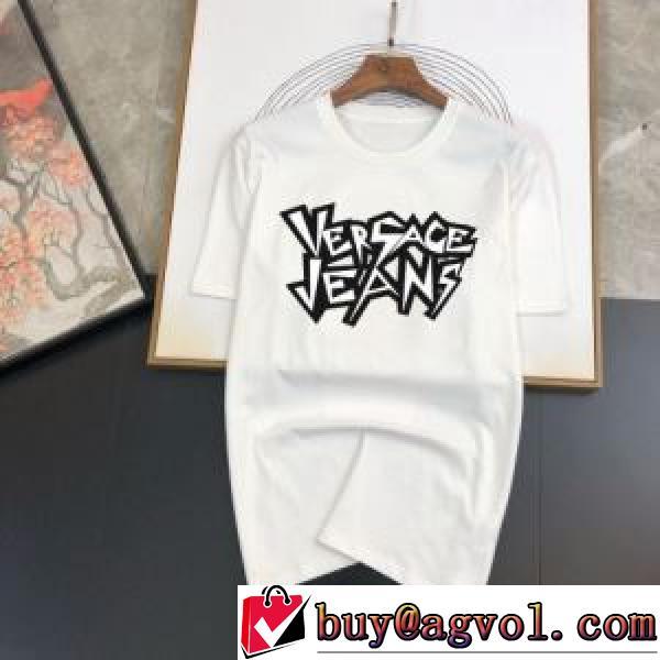 オリジナル 豊富なサイズ 半袖Tシャツ 2025春夏 ヴェルサーチコピーブランド 2色可選 優しいフィット感