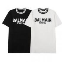 2色可選 2026春夏 バルマンブランド コピー デザイン性の高い 最安値に挑戦 半袖Tシャツ 自然な肌触り