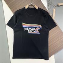 先行販売 しわになりにくい 2026春夏 半袖Tシャツ バルマンコピー ブランド 2色可選 ラックスした雰囲気