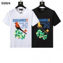 DSQUARED2スーパーコピー 2色可選 Tシャツ 2025春夏 人気販売中 カジュアル 流行に関係なく長年愛用できる