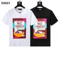 デザイン性の高い 柔らかい手触り DSQUARED2コピー ブランド 2色可選 Tシャツ 大絶賛の履き心地! 2025春夏
