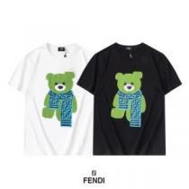 半袖Tシャツ 2色可選 人気ブランド 快適な着心地 FENDIコピーブランド 2026春夏 レジャー
