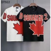 デザイン性の高い ディースクエアードブランド 偽物 通販 2025春夏 Tシャツ 2色可選 大絶賛の履き心地! プリント 快適