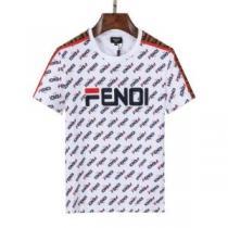 ラックスした雰囲気 ラウンドネック 期間限定開催! 2025春夏 フェンディブランドスーパーコピー 半袖Tシャツ
