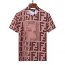 活用できるアイテム 2026春夏 半袖Tシャツ FENDIコピー ブランド 乾きやすい ラックスした雰囲気