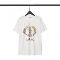 ディオールブランド コピー 2026春夏 しわになりにくい 半袖Tシャツ 2色可選 レジャー 活用できるアイテム 柔らかい手触り