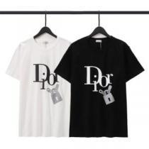 半袖Tシャツ 2026春夏 ラウンドネック 流通限定モデル 2色可選 ディオールスーパーコピー 通気性に優れた