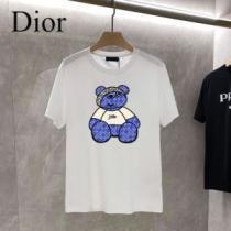 カラーラインナップ 着回し度抜群 ディオールコピー 上品な輝きを放つ形 2色可選 半袖Tシャツ 2026春夏 プリント